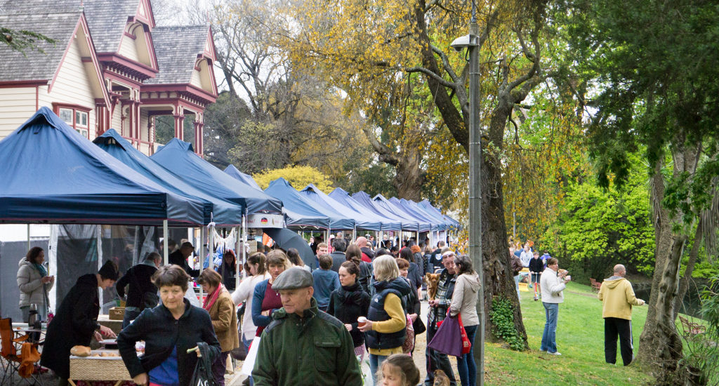 Christchurchs schönster Wochenmarkt