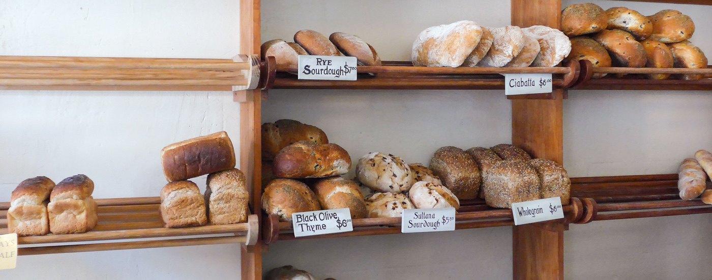 "Real Bread": Bäckerei in Oamaru, Neuseeland