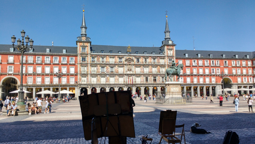 Plaza de España in Madrid