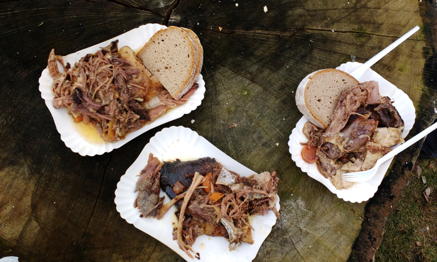 Pulled Pork mal anders: saftig-zarter WIldschweinbraten mit brandenburgischer Waldluft