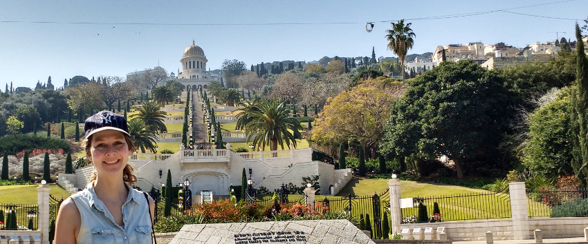 Die Bahai-Gärten in Haifa: Sightseeing mit integriertem Fitnesstraining
