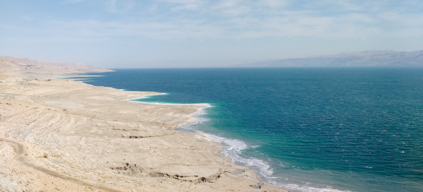 Glückstag am Toten Meer: So klar ist die Sicht selten