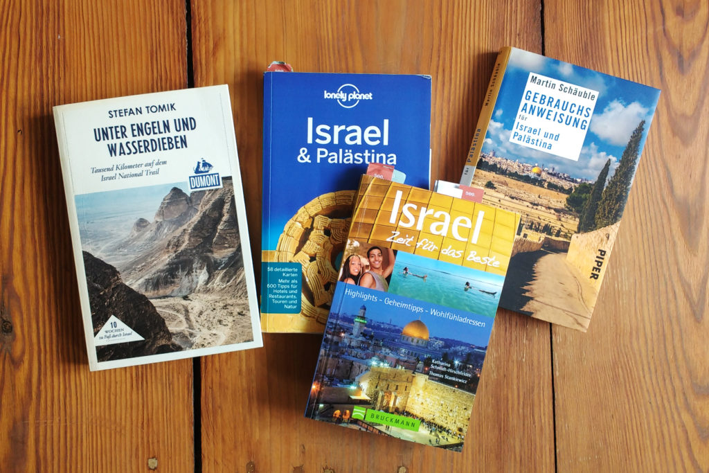 Reiseführer Bücher Reiselektüre für Israel