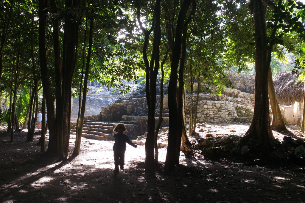 An den Maya-Ruinen von Coba fühlten wir uns wie Indiana Jones