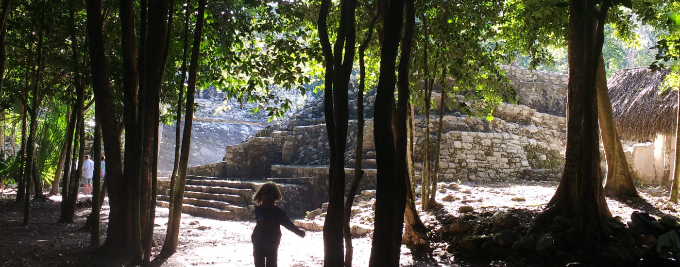 An den Maya-Ruinen von Coba fühlten wir uns wie Indiana Jones
