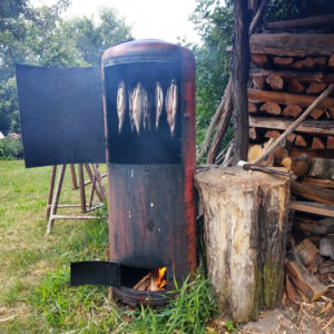 20180730_Fischraeucherei__mit Dachzelt durch Brandenburg (c) www.JaegerDesVerlorenenSchmatzes.de