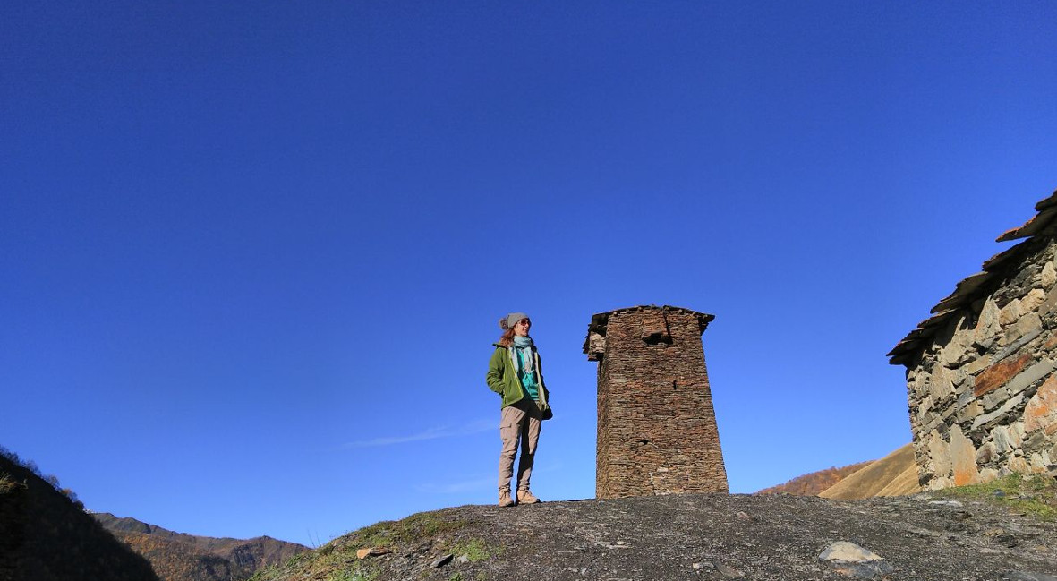 Ushguli Georgien Wehrturm Svanetien (c) www.JaegerDesVerlorenenSchmatzes.de